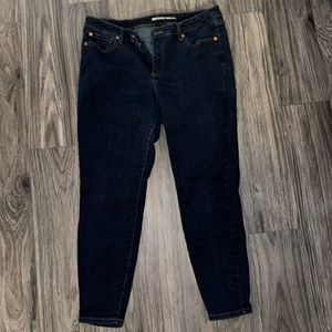 INC dark wash short jeans